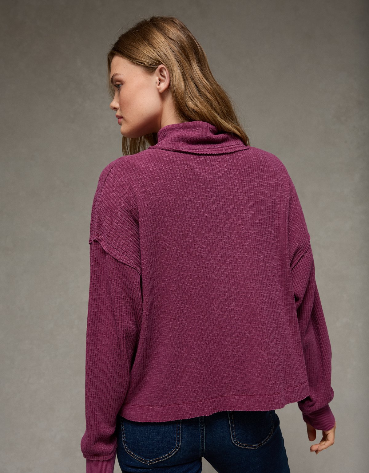 AE Big Hug Quarter-Zip Sweatshirt - image 3