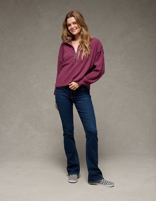 AE Big Hug Quarter-Zip Sweatshirt