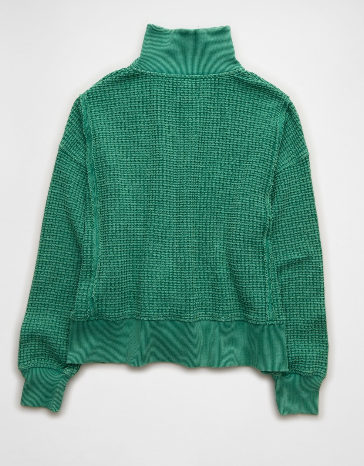 AE Big Hug Waffle Henley Sweatshirt - image 4