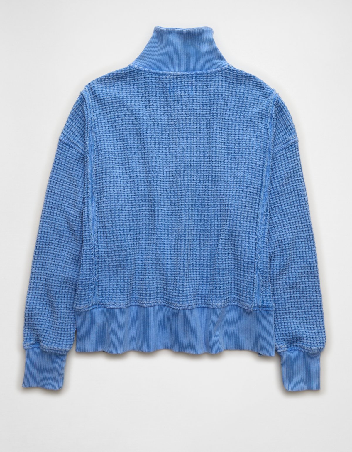 AE Big Hug Waffle Henley Sweatshirt - image 4