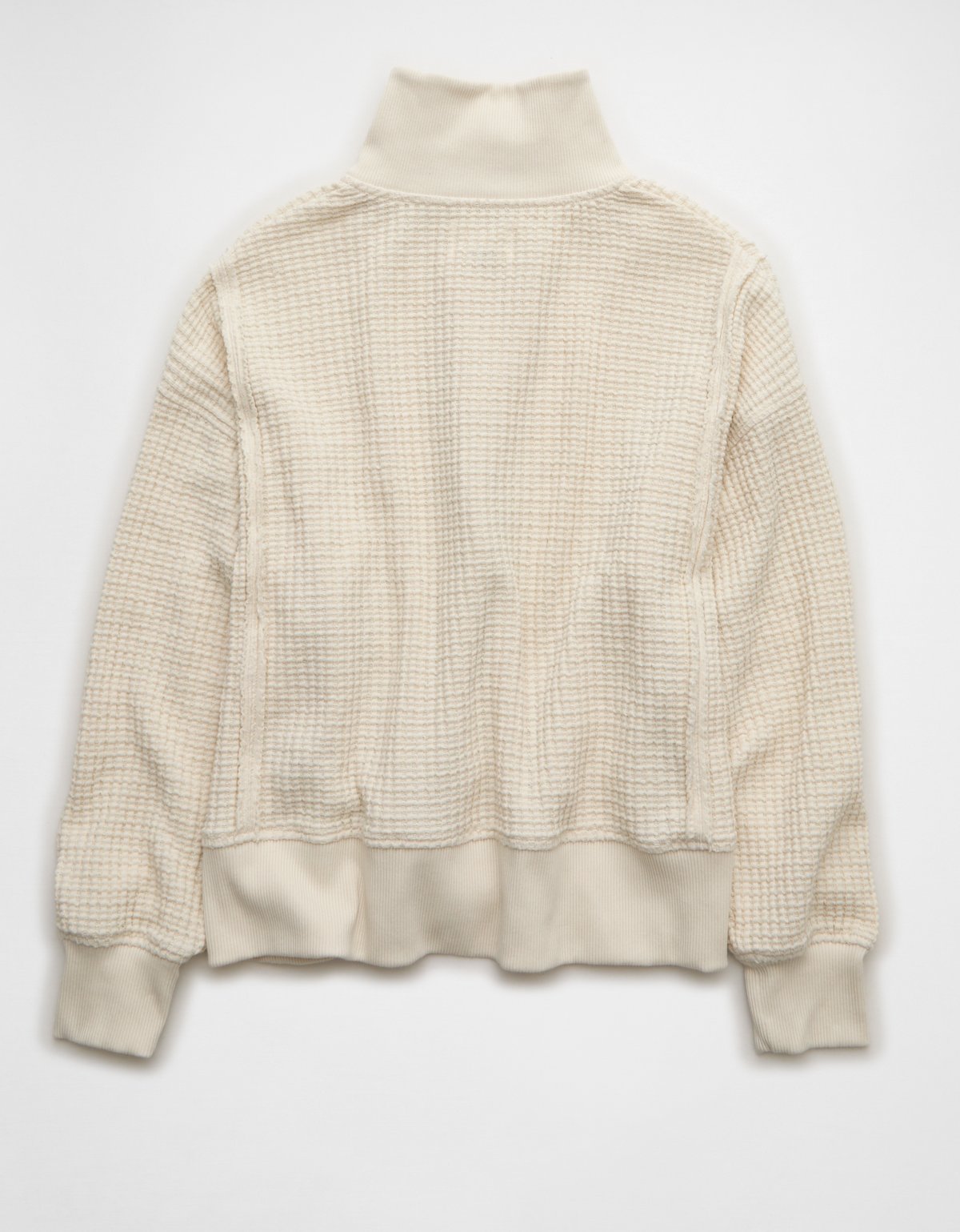 AE Big Hug Waffle Henley Sweatshirt - image 4