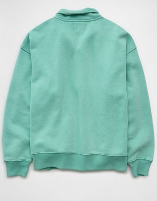 AE Everyday Luxe Quarter Zip Sweatshirt