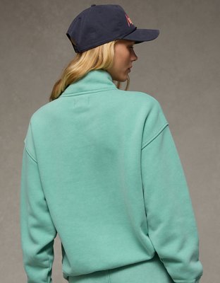 AE Everyday Luxe Quarter Zip Sweatshirt