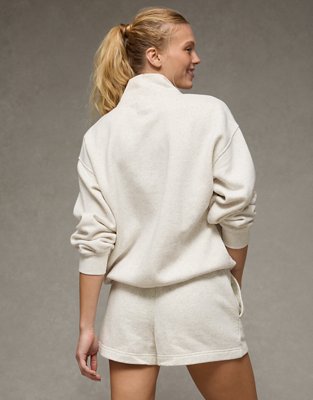 AE Everyday Luxe Quarter Zip Sweatshirt