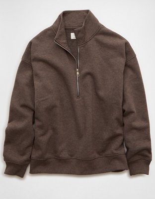 AE Everyday Luxe Quarter Zip Sweatshirt from American Eagle - $62.95