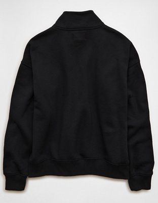 AE Everyday Luxe Quarter Zip Sweatshirt | American Eagle
