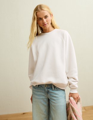 AE Everyday Luxe Crew Neck Sweatshirt