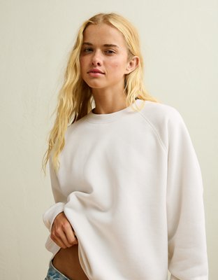 AE Everyday Luxe Crew Neck Sweatshirt