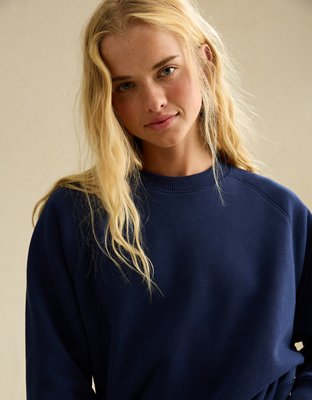 AE Everyday Luxe Crew Neck Sweatshirt