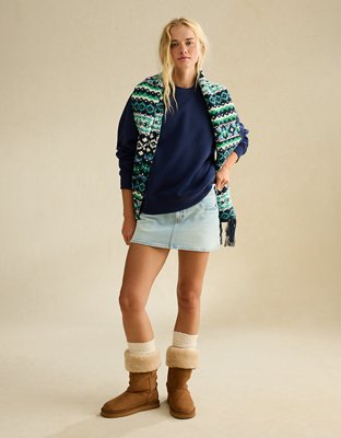 AE Everyday Luxe Crew Neck Sweatshirt