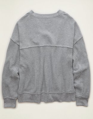 AE Big Hug Waffle Sweatshirt