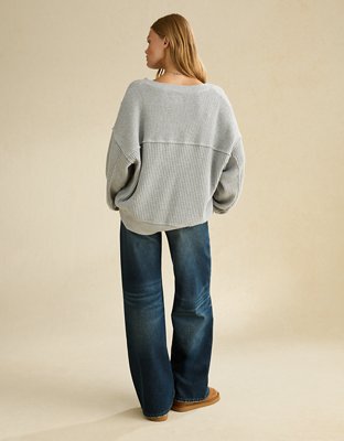 AE Big Hug Waffle Sweatshirt