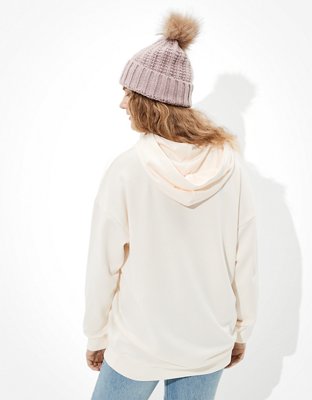 Женские худи American Eagle AE Fleece Tunic Hooded Sweatshirt — фото 2
