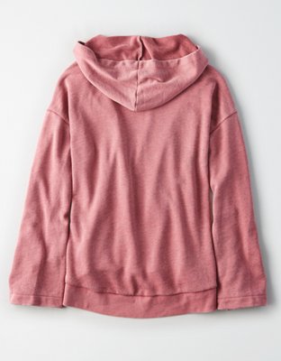 Женские худи American Eagle AE AEO LACE UP COLUMN SLEEVE — фото 4
