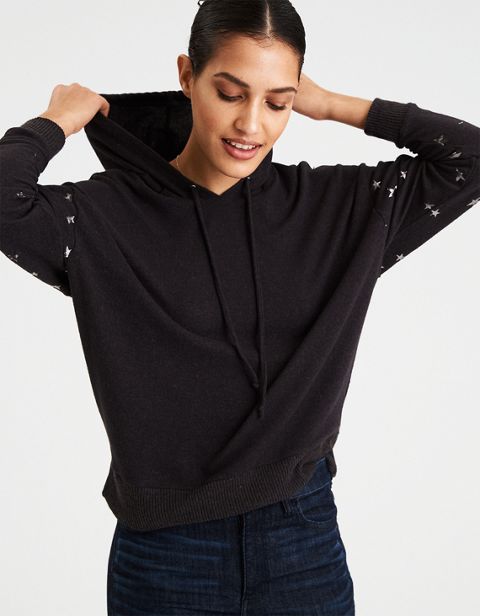Женские худи American Eagle AE Soft & Sexy Plush Slouchy