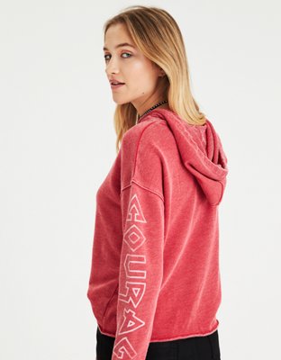 Женские худи American Eagle AE Graphic-Sleeve — фото 2