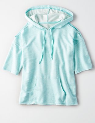 Женские худи American Eagle AE Short Sleeve Cold Shoulder — фото 3