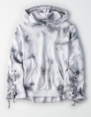 Женские худи American Eagle AE LACE UP SLEEVE — фото 3