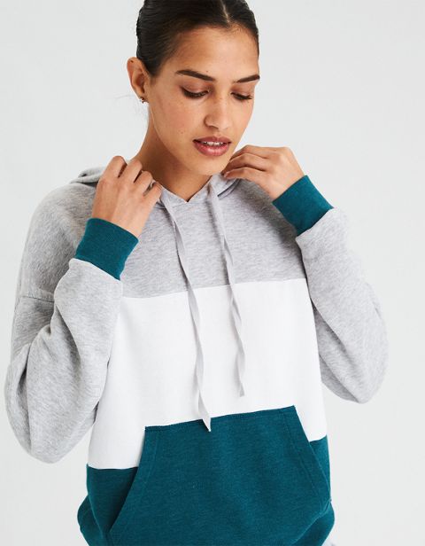Женские худи American Eagle AE Color Block