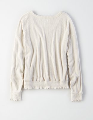 Женские мягкие игрушки American Eagle AE Soft & Sexy Plush Scoop Neck — фото 4