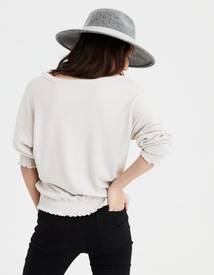 Женские мягкие игрушки American Eagle AE Soft & Sexy Plush Scoop Neck — фото 2