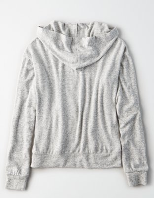 Женские худи American Eagle AE Soft & Sexy Plush Quarter Zip — фото 4