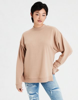 AE Oversized Side Slit Sweatshirt