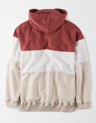 Женские худи American Eagle AE Fleece Color Block — фото 4