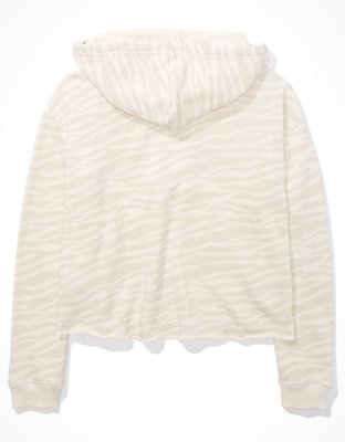 Женские худи American Eagle AE Fleece Cropped — фото 4