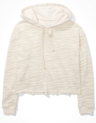 Женские худи American Eagle AE Fleece Cropped — фото 3