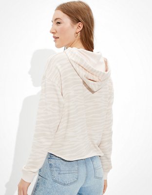 Женские худи American Eagle AE Fleece Cropped — фото 2