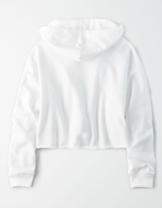 AE Fleece Cropped Zip Up Sweatshirt