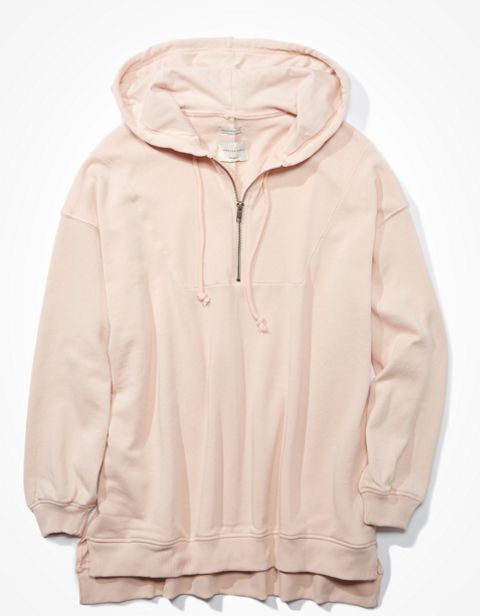 Женские худи American Eagle AE Fleece Quarter Zip
