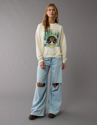 AE NFL Jacksonville Jaguars Crew Neck Sweatshirt