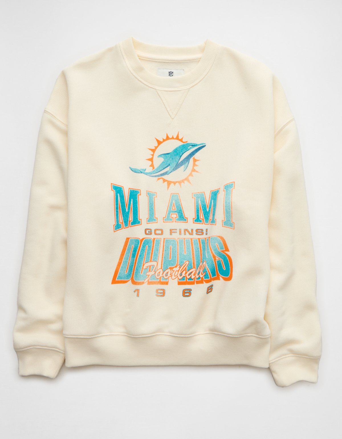 NFL Miami Dolphins Crew Neck Sweatshirt - image 3