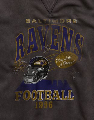 AE NFL Baltimore Ravens Crew Neck Sweatshirt