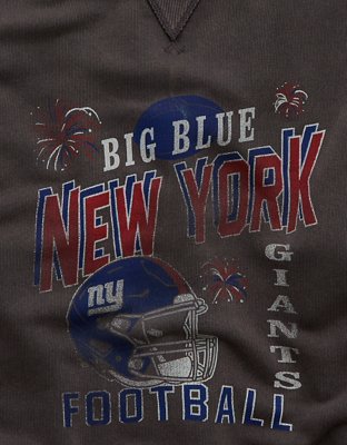 AE NFL New York Giants Crew Neck Sweatshirt