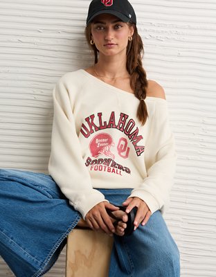 AE Boxy Oklahoma Sooners Graphic T-Shirt