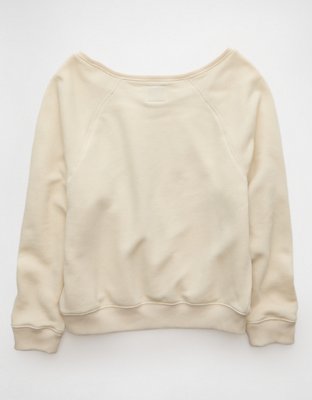 AE LSU Tigers Graphic Off The Shoulder Sweatshirt