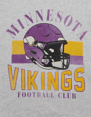 NFL Minnesota Vikings Graphic Relaxed Fit Sweatshirt