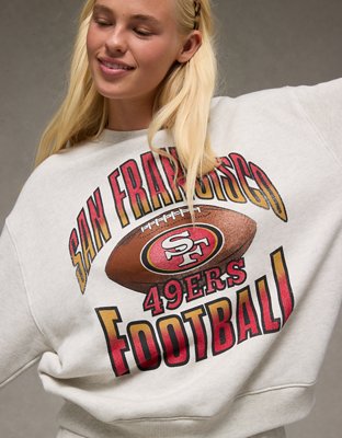 Sweatshirt de Fit Relajado con Gráfico de los San Francisco 49ers de la NFL