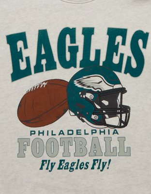 Sweatshirt de Fit Relajado con Gráfico de los Philadelphia Eagles de la NFL