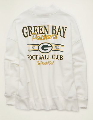 NFL Green Bay Packers Everyday Luxe Mock Neck Sweatshirt