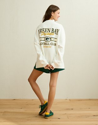 NFL Green Bay Packers Everyday Luxe Mock Neck Sweatshirt