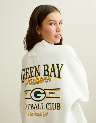 NFL Green Bay Packers Everyday Luxe Mock Neck Sweatshirt