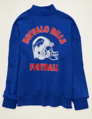 NFL Buffalo Bills Everyday Luxe Mock Neck Sweatshirt