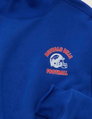 NFL Buffalo Bills Everyday Luxe Mock Neck Sweatshirt