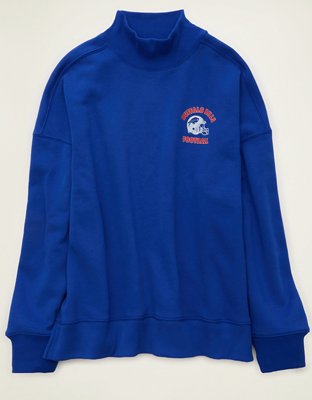 NFL Buffalo Bills Everyday Luxe Mock Neck Sweatshirt