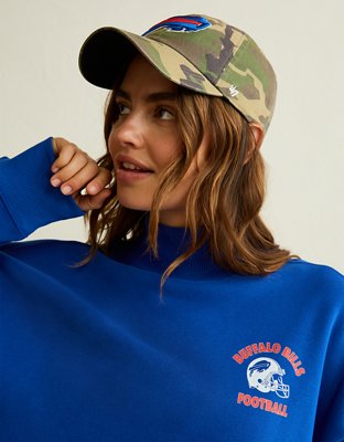 NFL Buffalo Bills Everyday Luxe Mock Neck Sweatshirt