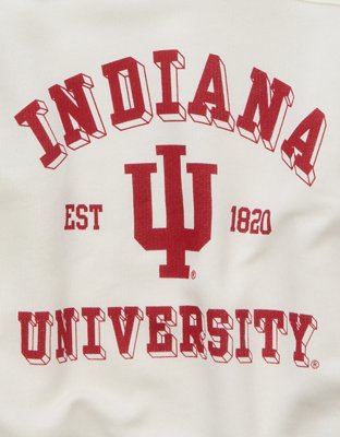 AE Indiana Hoosiers V-Neck Graphic Sweatshirt